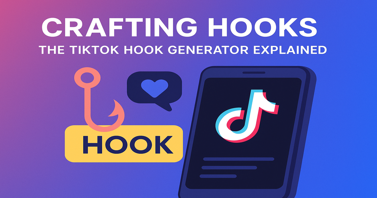 Crafting Hooks: The TikTok Hook Generator Explained